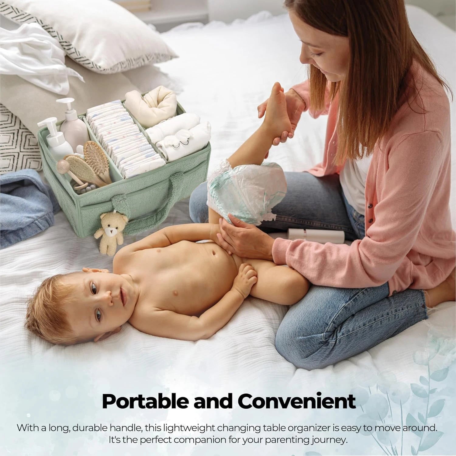 Baby Diaper Organizer Caddy