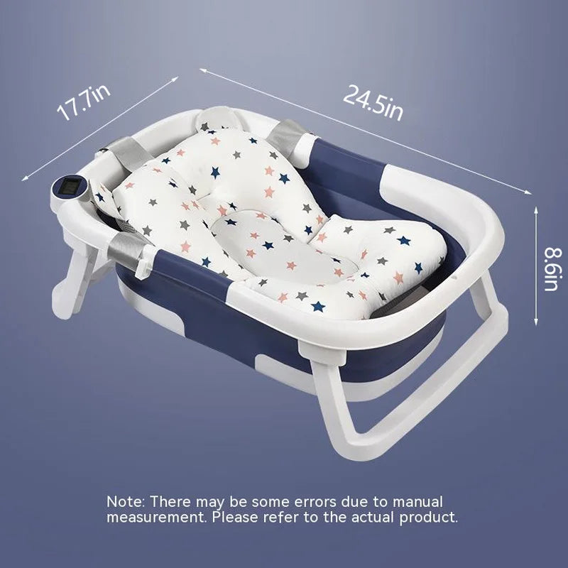 Baby Bath Tub Foldable with Thermometer