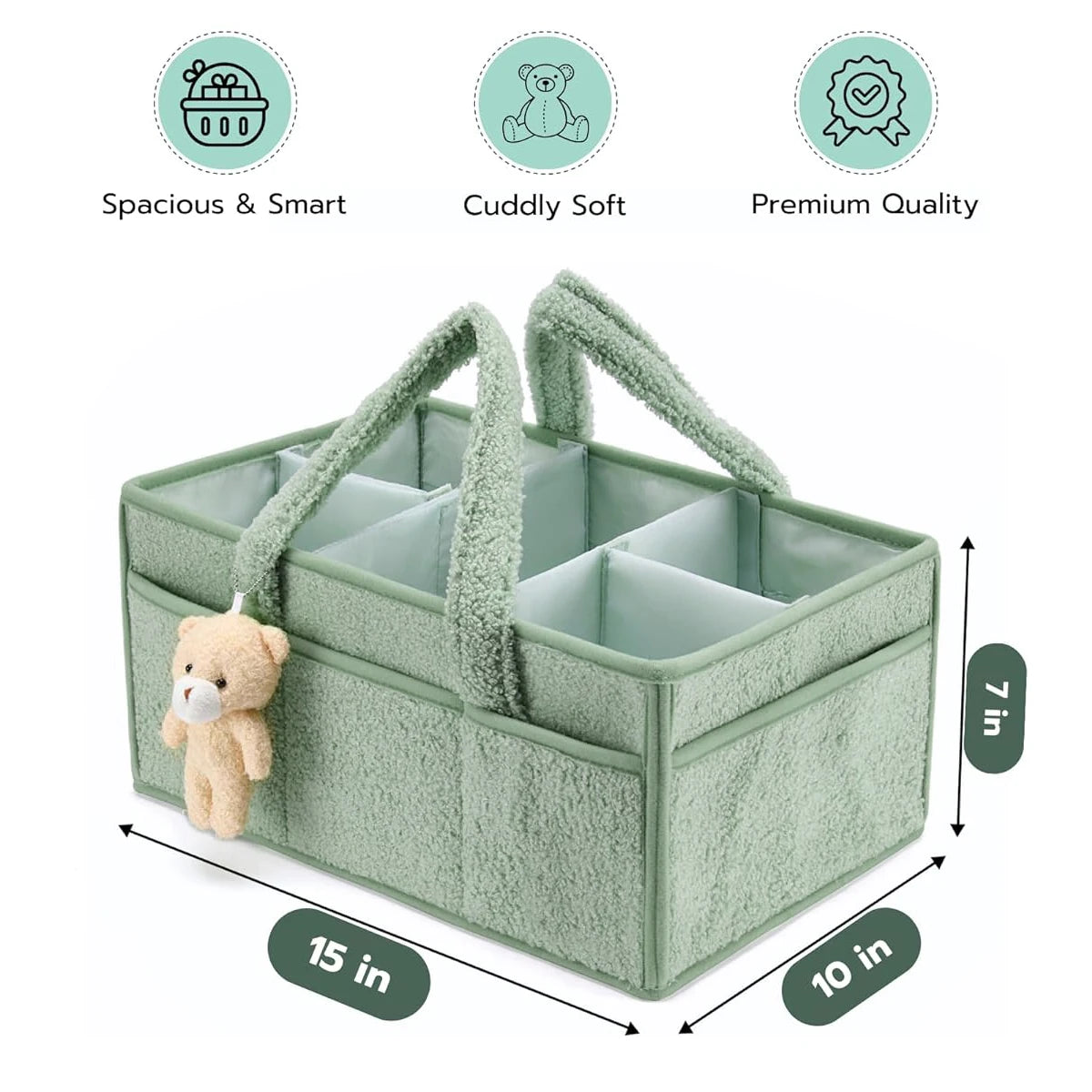 Baby Diaper Organizer Caddy