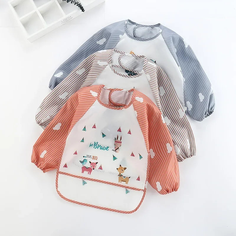 Baby Long Sleeve Waterproof Bib