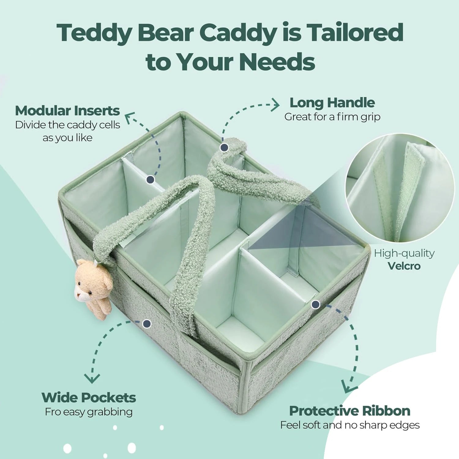 Baby Diaper Organizer Caddy